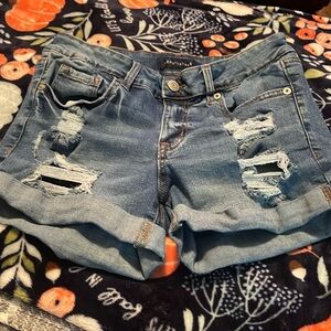 Aeropostale blue Jean shorts